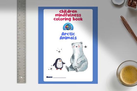 Mindful Arctic Adventures: A Coloring book with Cute Arctic Animals